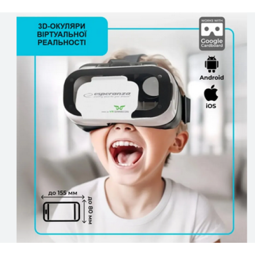 3D окуляри віртуальної реальності Esperanza 3D VR EMV400 - зображення 6