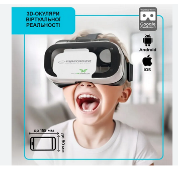 3D окуляри віртуальної реальності Esperanza 3D VR EMV400 - зображення 6