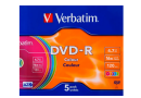 Диск DVD-R 4.7Gb 16x Verbatim Color (43557_1) - зображення 1