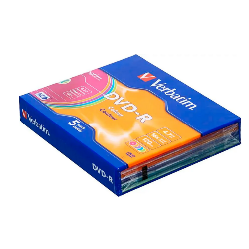 Диск DVD-R 4.7Gb 16x Verbatim Color (43557_1) - зображення 2