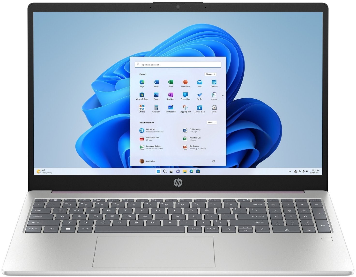 Ноутбук HP 15-fd0127dx (B4HN8UA) - зображення 1