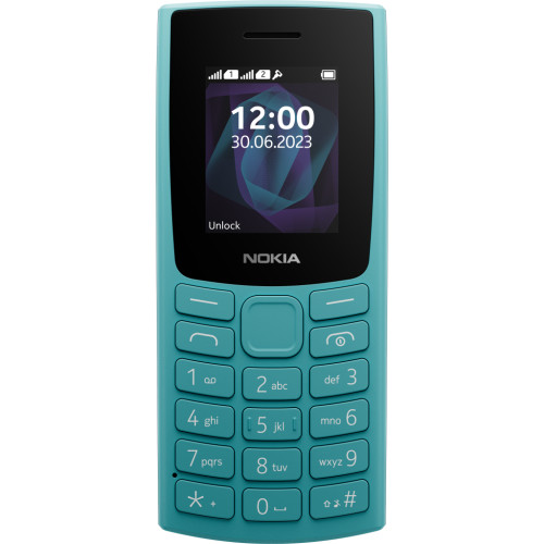 Мобільний телефон NOKIA 105 DS 2023 Cyan - зображення 2