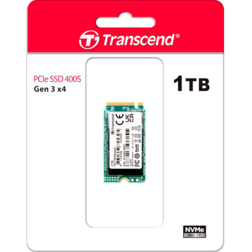 Накопичувач SSD NVMe M.2 1000GB Transcend MTE400S (TS1TMTE400S) - зображення 2