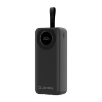 Батарея POWER BANK ColorWay EnergyPlus QC3.0 + PD 22.5 W (CW-PB300LPB4BK-PDD)