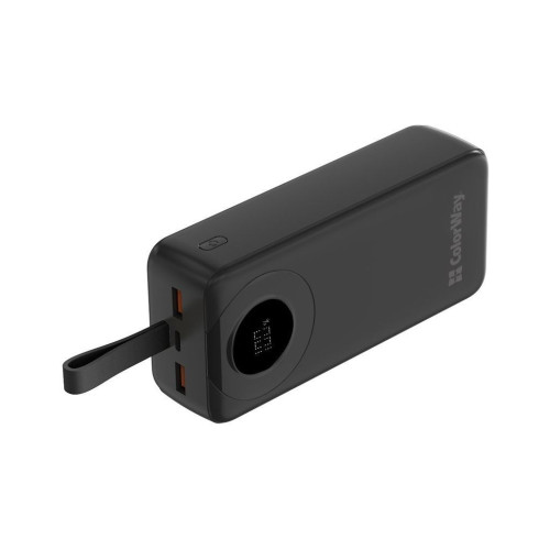 Батарея POWER BANK ColorWay EnergyPlus QC3.0 + PD 22.5 W (CW-PB300LPB4BK-PDD) - зображення 4