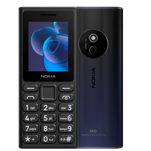 Мобільний телефон NOKIA 110 DS 2024 Black - зображення 1