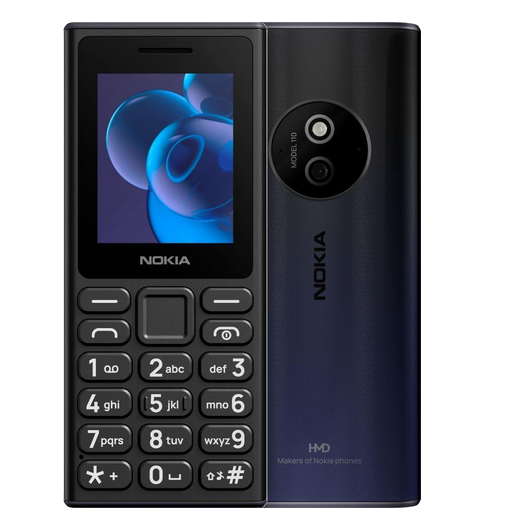 Мобільний телефон NOKIA 110 DS 2024 Black - зображення 1