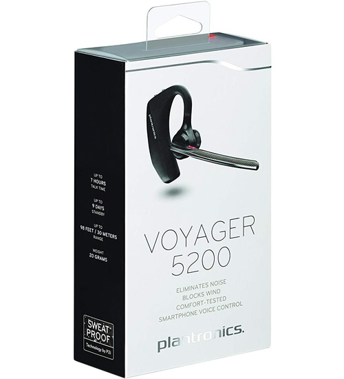 Bluetooth-гарнітура Plantronics Voyager 5200\/R - зображення 4