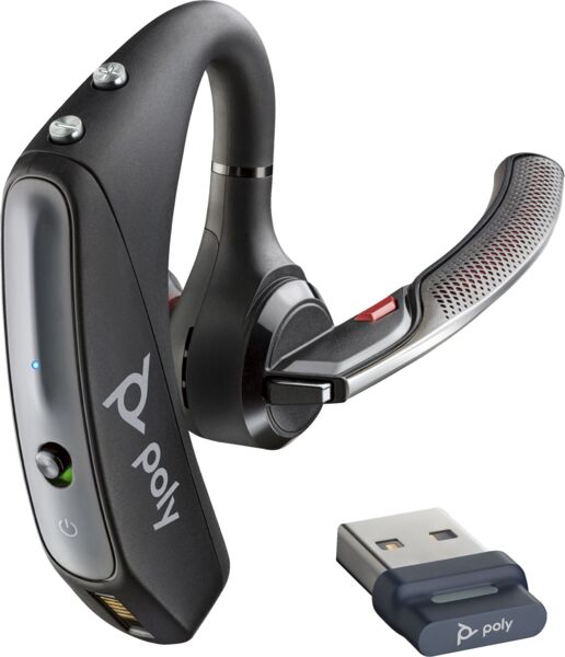 Bluetooth-гарнітура Plantronics Voyager 5200\/R - зображення 2