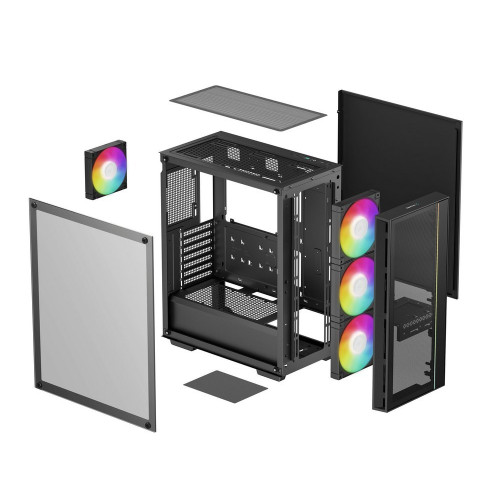 Корпус Deepcool Matrexx 55 MESH V4 C Black без БЖ - зображення 11