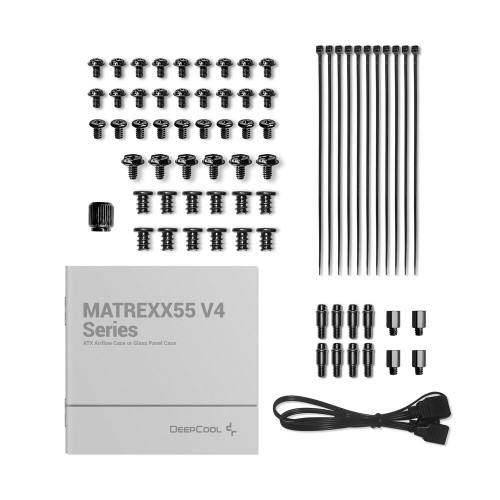 Корпус Deepcool Matrexx 55 MESH V4 C Black без БЖ - зображення 12