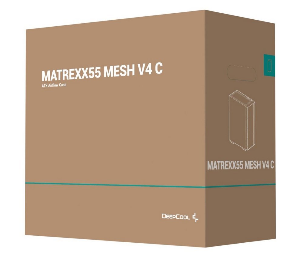 Корпус Deepcool Matrexx 55 MESH V4 C Black без БЖ - зображення 13