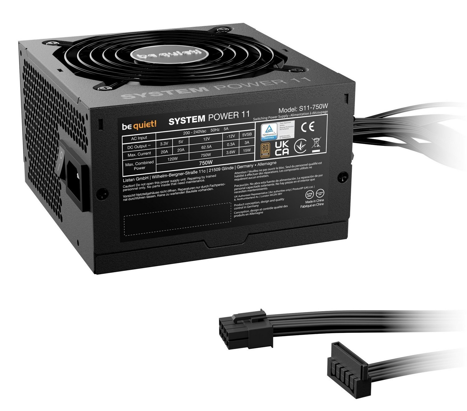 БЖ 750Вт Be quiet! System Power 11 (BP012EU) - зображення 2