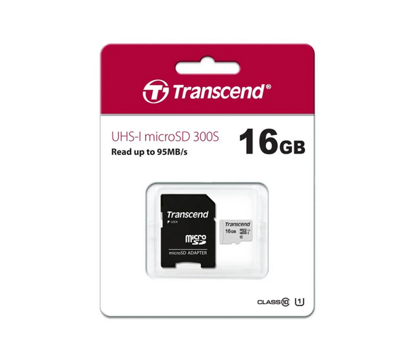 MicroSDHC 16 Gb Transcend class 10 UHS-I U1 - зображення 3