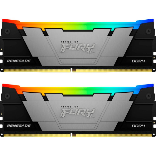 Пам'ять DDR4 RAM_32Gb (2x16Gb) 3200Mhz Kingston Fury Renegade RGB (KF432C16RB12AK2\/32) - зображення 1