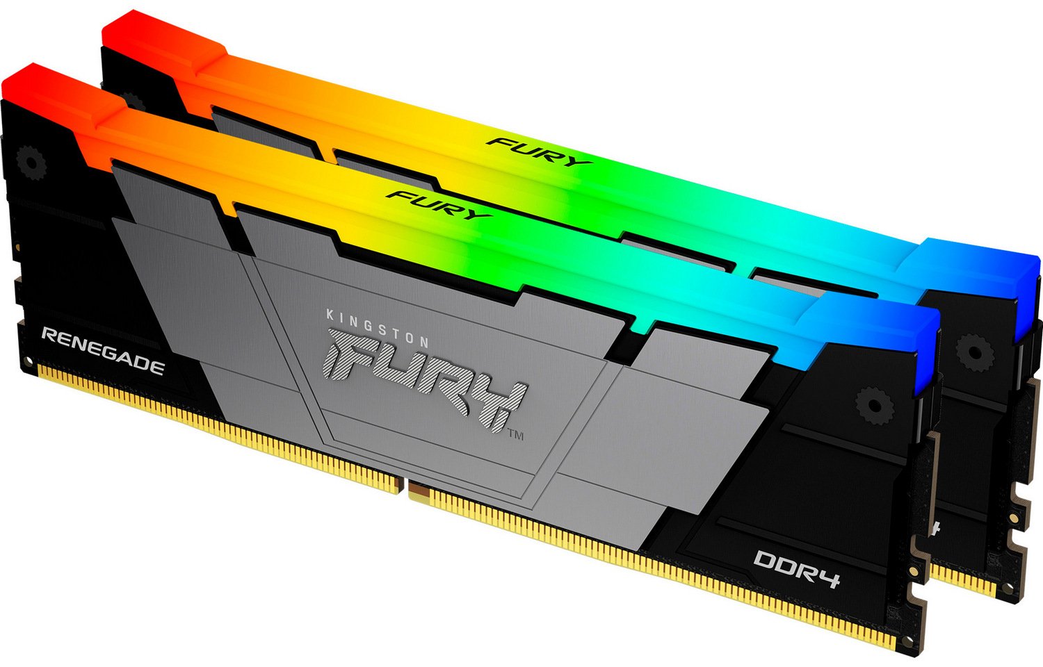 Пам'ять DDR4 RAM_32Gb (2x16Gb) 3200Mhz Kingston Fury Renegade RGB (KF432C16RB12AK2\/32) - зображення 2