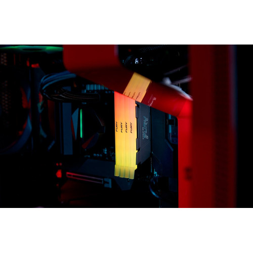 Пам'ять DDR4 RAM_32Gb (2x16Gb) 3200Mhz Kingston Fury Renegade RGB (KF432C16RB12AK2\/32) - зображення 6