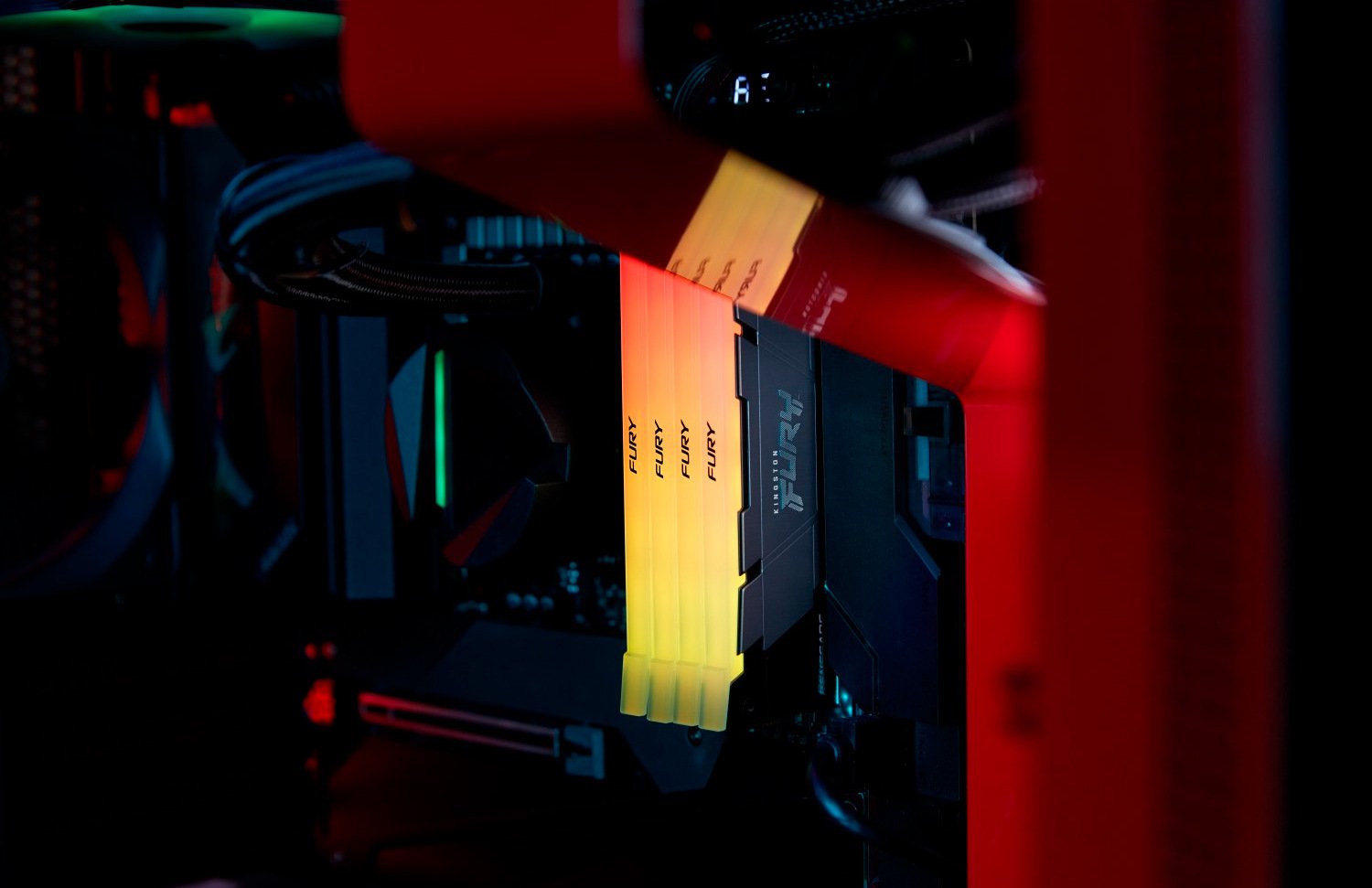 Пам'ять DDR4 RAM_32Gb (2x16Gb) 3200Mhz Kingston Fury Renegade RGB (KF432C16RB12AK2\/32) - зображення 6