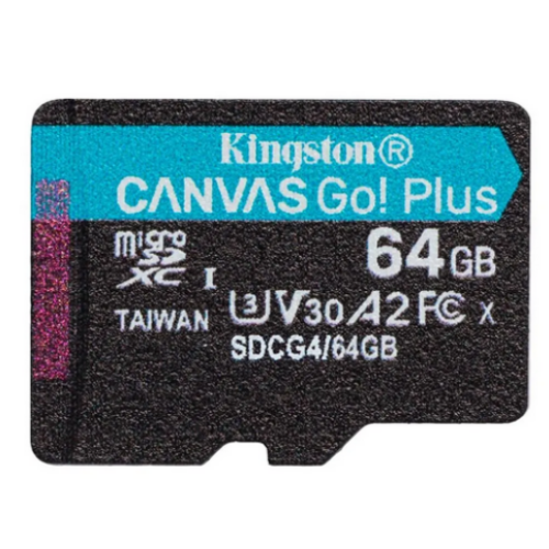 MicroSDXC 64 Gb Kingston Canvas Go! Plus class 10 UHS-I - зображення 2
