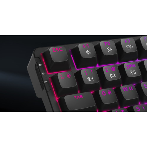 Клавіатура Hator Icefall Pro Wireless Black (HTK450UA) - зображення 6