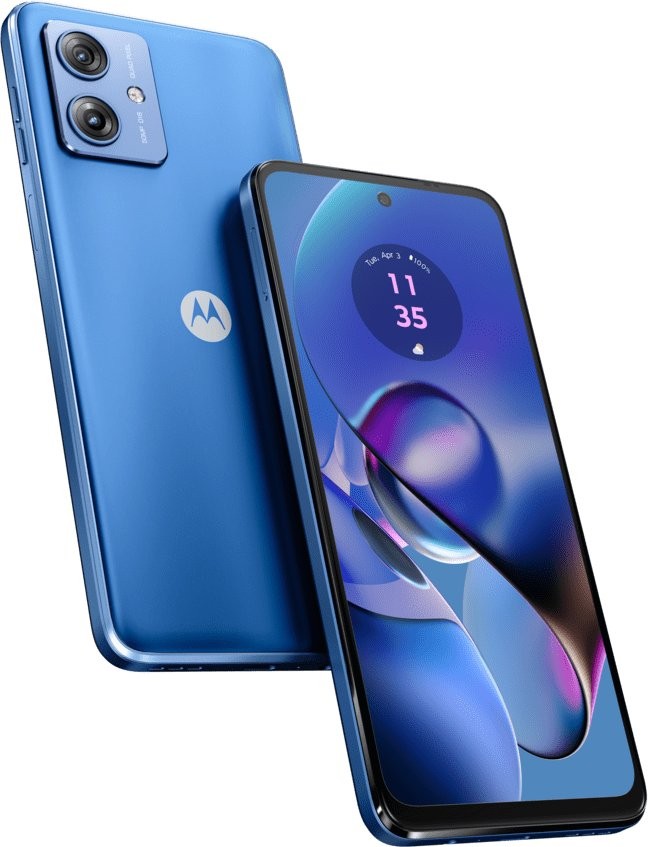 Смартфон Motorola G54 Power 12\/256GB Pearl Blue - зображення 9