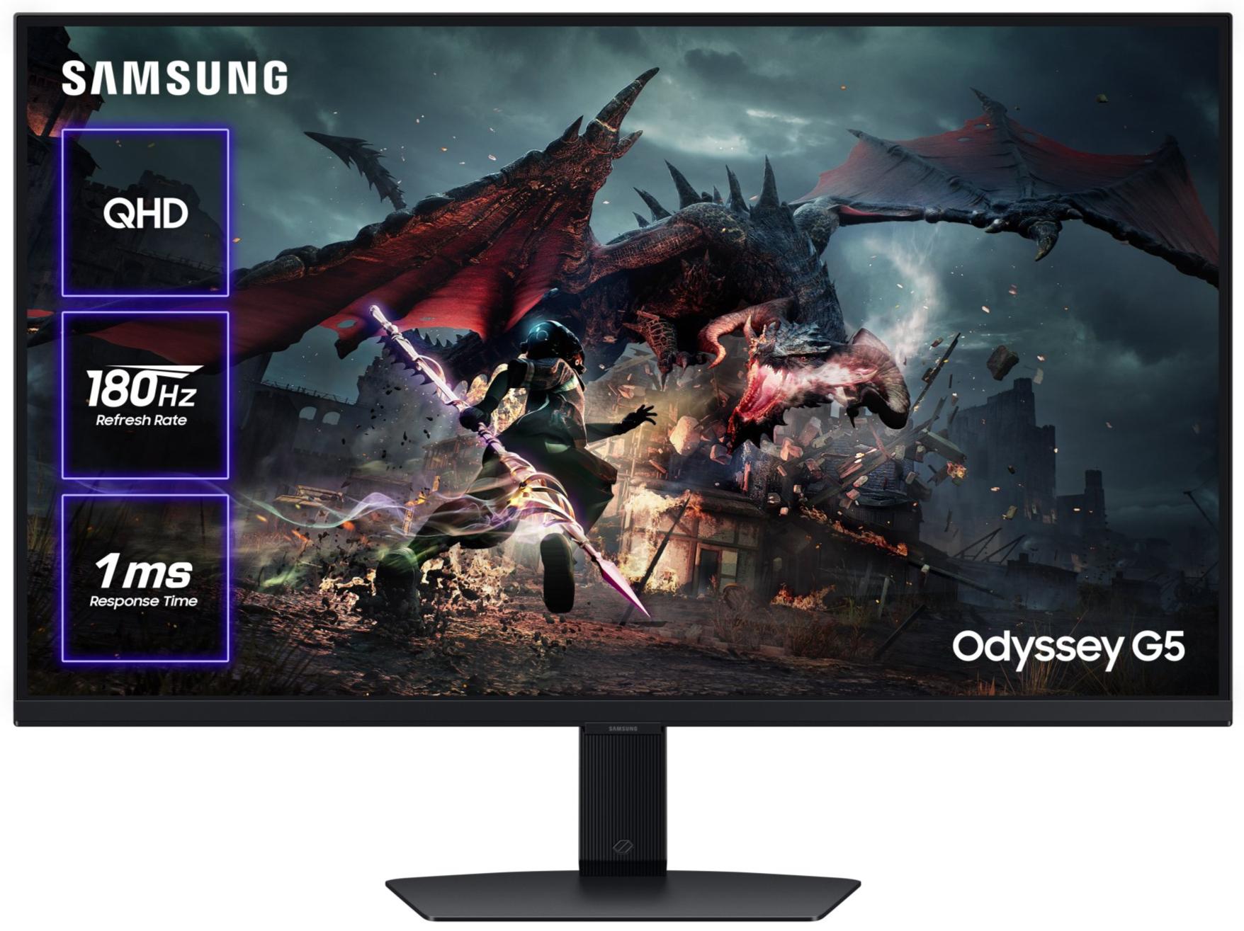 Монітор 32 Samsung Odyssey G5 G50D (S32DG500) - зображення 1
