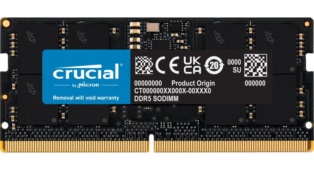 Пам'ять SoDIMM DDR5 32 Gb 5600 MHz Crucial - зображення 1
