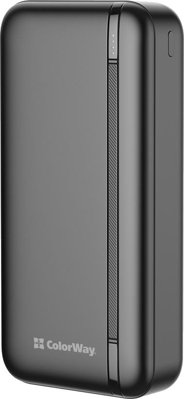 Батарея POWER BANK ColorWay EnergyPlus CW-PB200LPB4BK-PD - зображення 1