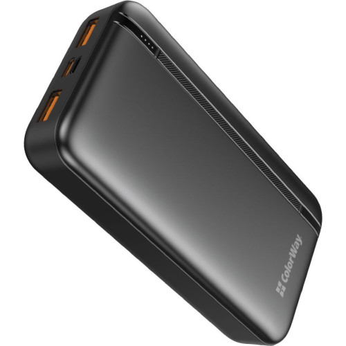 Батарея POWER BANK ColorWay EnergyPlus CW-PB200LPB4BK-PD - зображення 2