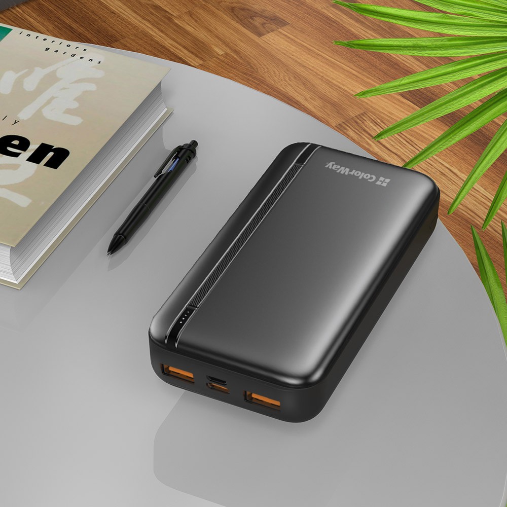 Батарея POWER BANK ColorWay EnergyPlus CW-PB200LPB4BK-PD - зображення 8