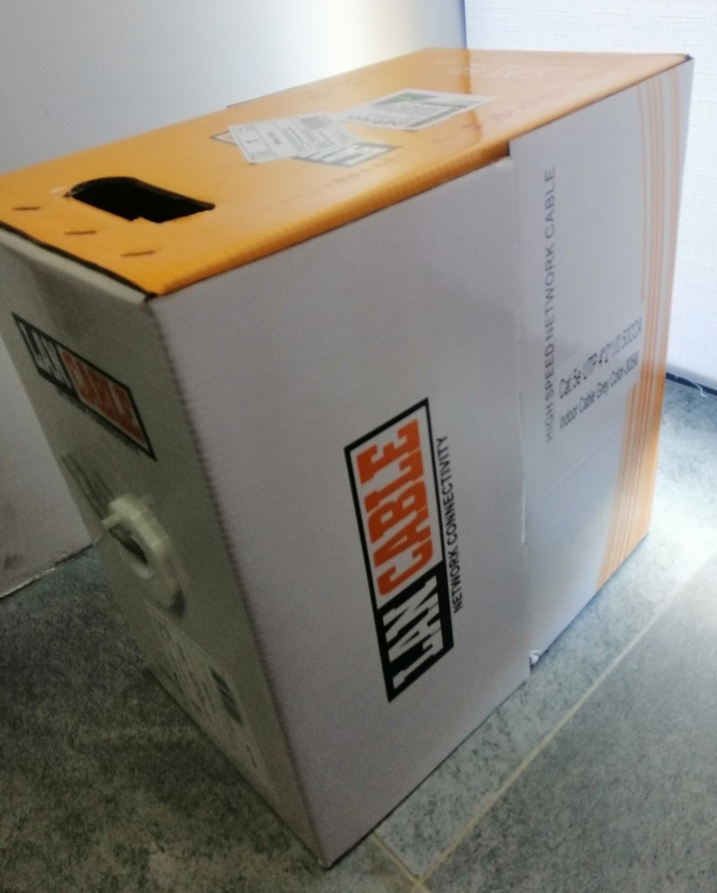 Кабель вита пара 5e кат 4пари UTP 24AWG алюміній+мідь Tons - зображення 2