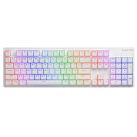 Клавіатура Hator Rockfall 2 Mecha Orange USB White (HTK-711)