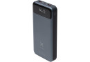 Батарея POWER BANK Vinga 30000 mAH 100W Display VA Grey - зображення 1