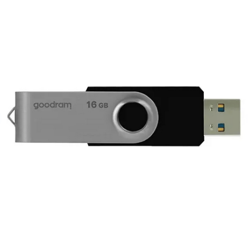 Флеш пам'ять USB 16Gb Goodram UTS3 Twister black USB3.0 - зображення 3