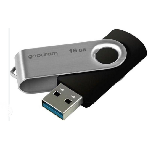 Флеш пам'ять USB 16Gb Goodram UTS3 Twister black USB3.0 - зображення 2