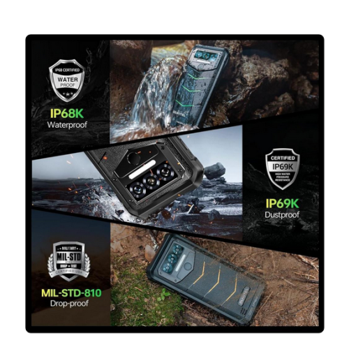 Смартфон OUKITEL WP38 6\/256GB Black - зображення 12