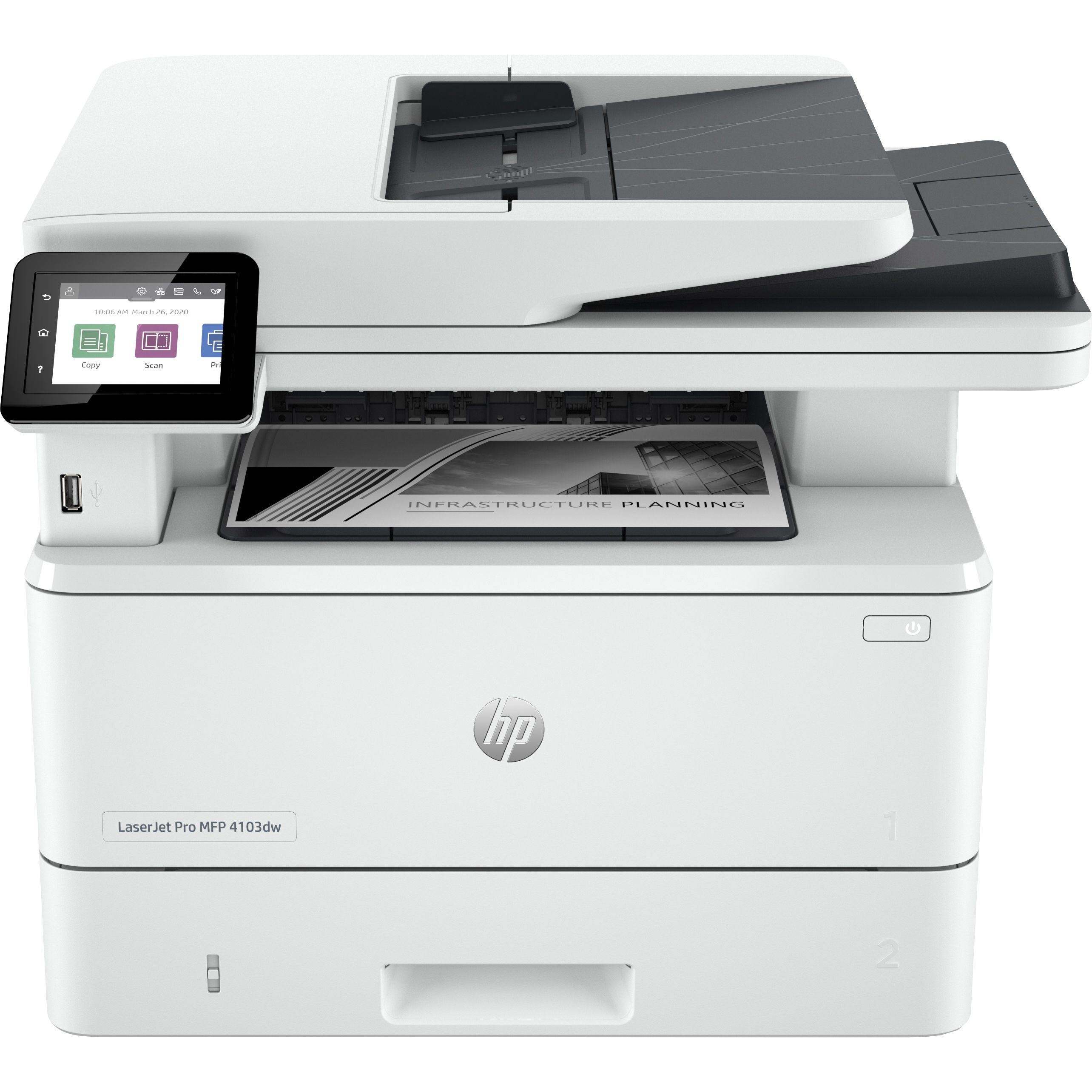 БФП HP LaserJet Pro 4103dw з WiFi (2Z627A) - зображення 1