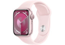 Смарт годинник Apple Watch Series 9 GPS, 41mm Pink Aluminum Case with Light Pink Sport Band S\/M - зображення 1