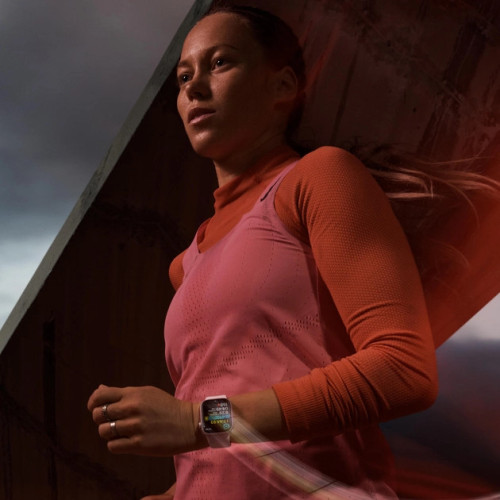 Смарт годинник Apple Watch Series 9 GPS, 41mm Pink Aluminum Case with Light Pink Sport Band S\/M - зображення 8