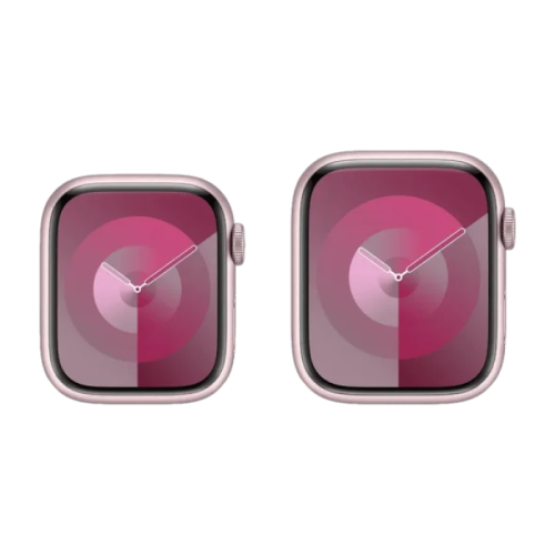 Смарт годинник Apple Watch Series 9 GPS, 41mm Pink Aluminum Case with Light Pink Sport Band S\/M - зображення 4