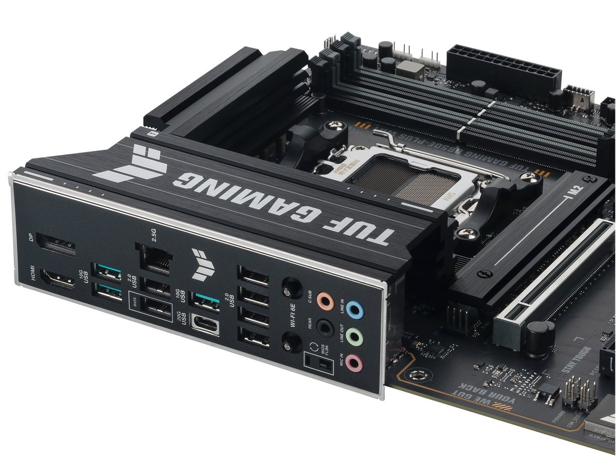 Мат. плата AM5 Asus TUF GAMING B650E-PLUS WIFI - зображення 6
