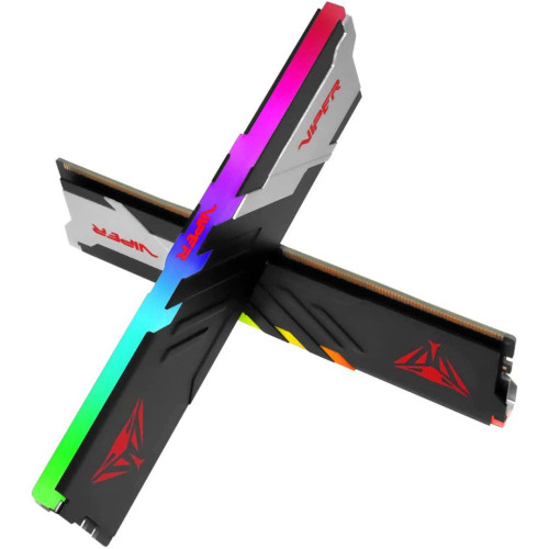 Пам'ять DDR5 RAM_64Gb (2x32Gb) 6000Mhz Patriot VIPER VENOM RGB (PVVR564G600C36K) - зображення 6