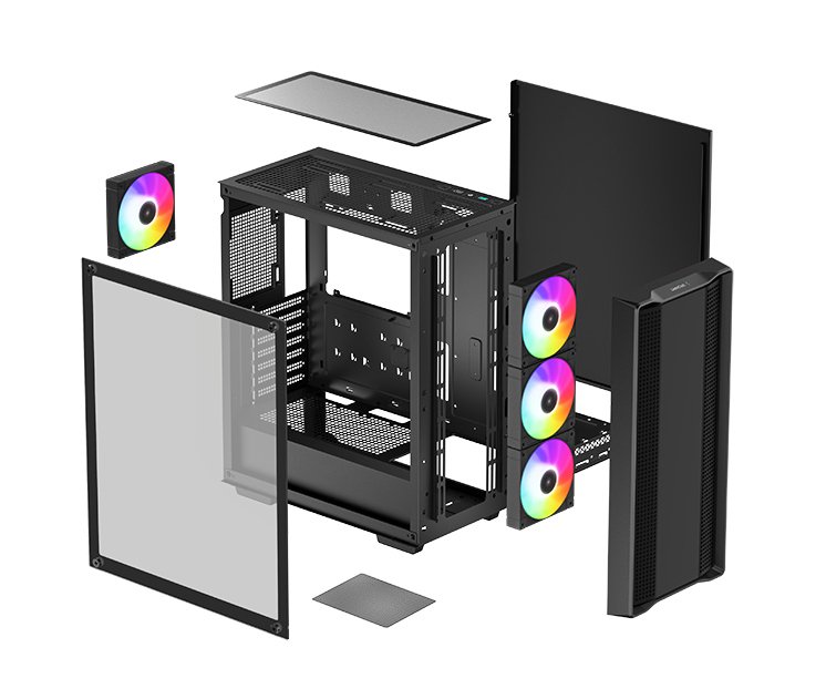 Корпус Deepcool CC560 ARGB без БЖ - зображення 11