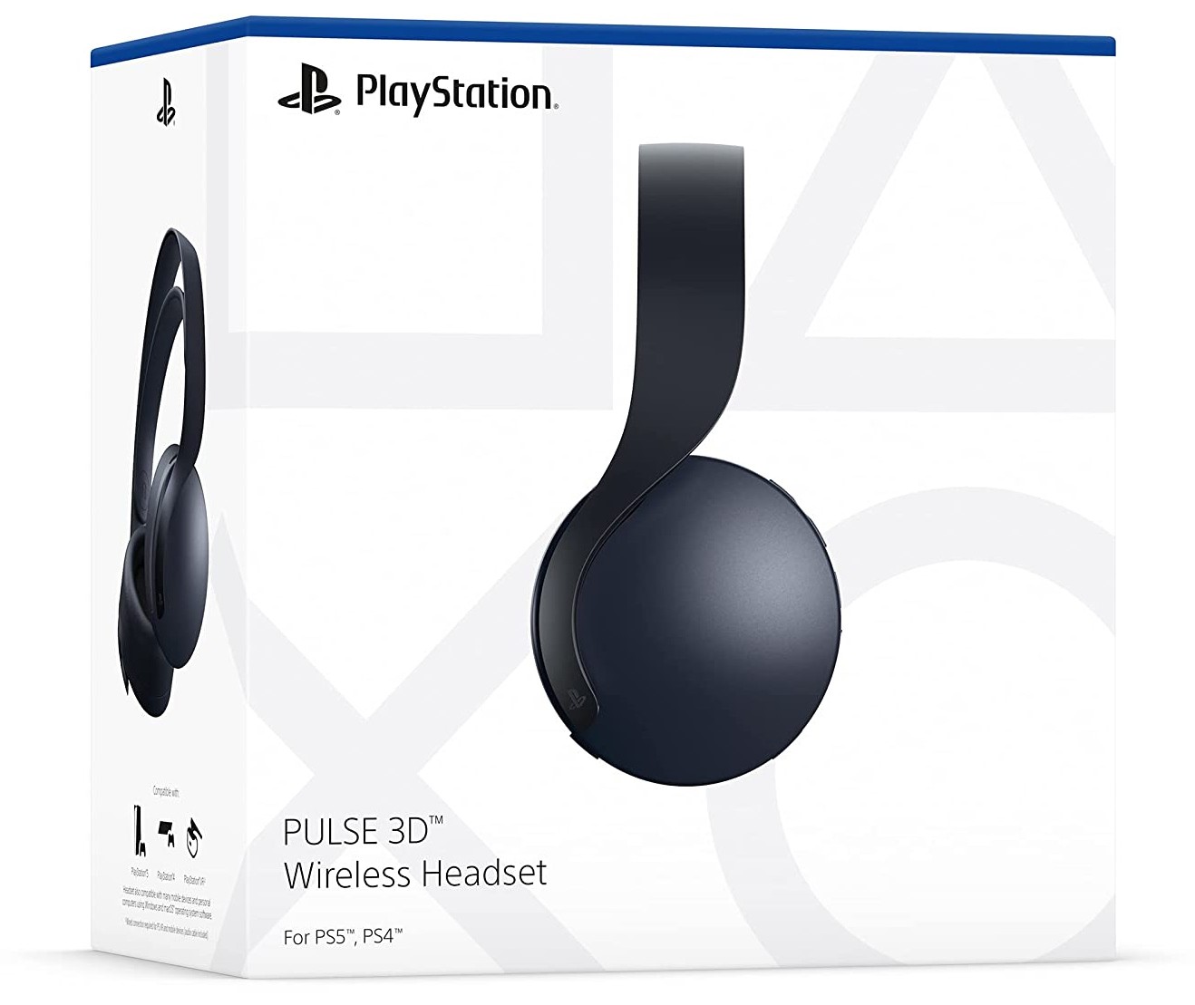 Безпровідна гарнітура Sony Pulse 3D Wireless Headset Midnight Black (9834090) - зображення 5