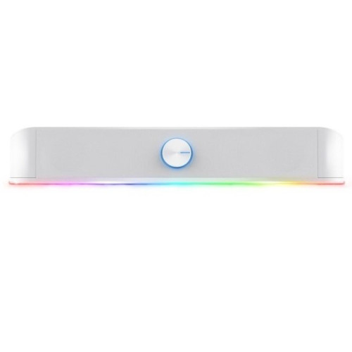 Акустична система Trust GXT 619W Thorne RGB Illuminated Soundbar White - зображення 4