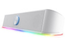 Акустична система Trust GXT 619W Thorne RGB Illuminated Soundbar White - зображення 1
