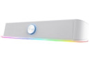 Акустична система Trust GXT 619W Thorne RGB Illuminated Soundbar White - зображення 2