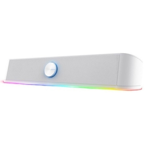 Акустична система Trust GXT 619W Thorne RGB Illuminated Soundbar White - зображення 2