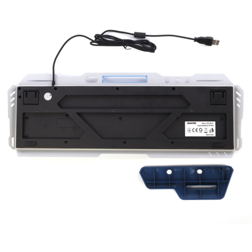 Клавіатура Maxxter KBG-RGB-01-UA RGB USB Metal - зображення 5