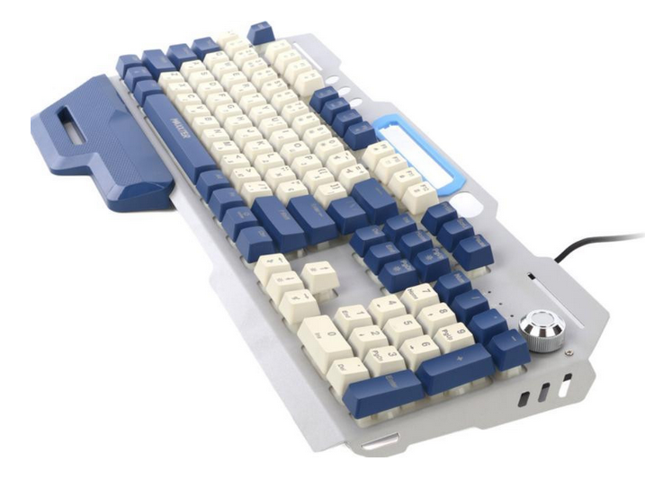 Клавіатура Maxxter KBG-RGB-01-UA RGB USB Metal - зображення 4
